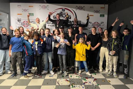 Gruppenbild Kartbahn